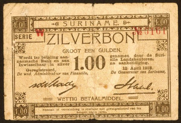 Surinam - Zilverbon 