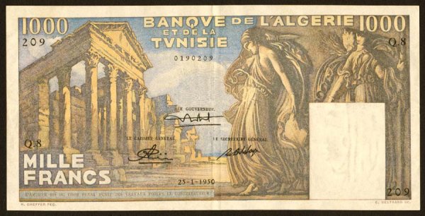 Tunisia - Banque de l'Algerie et de la Tunisie 