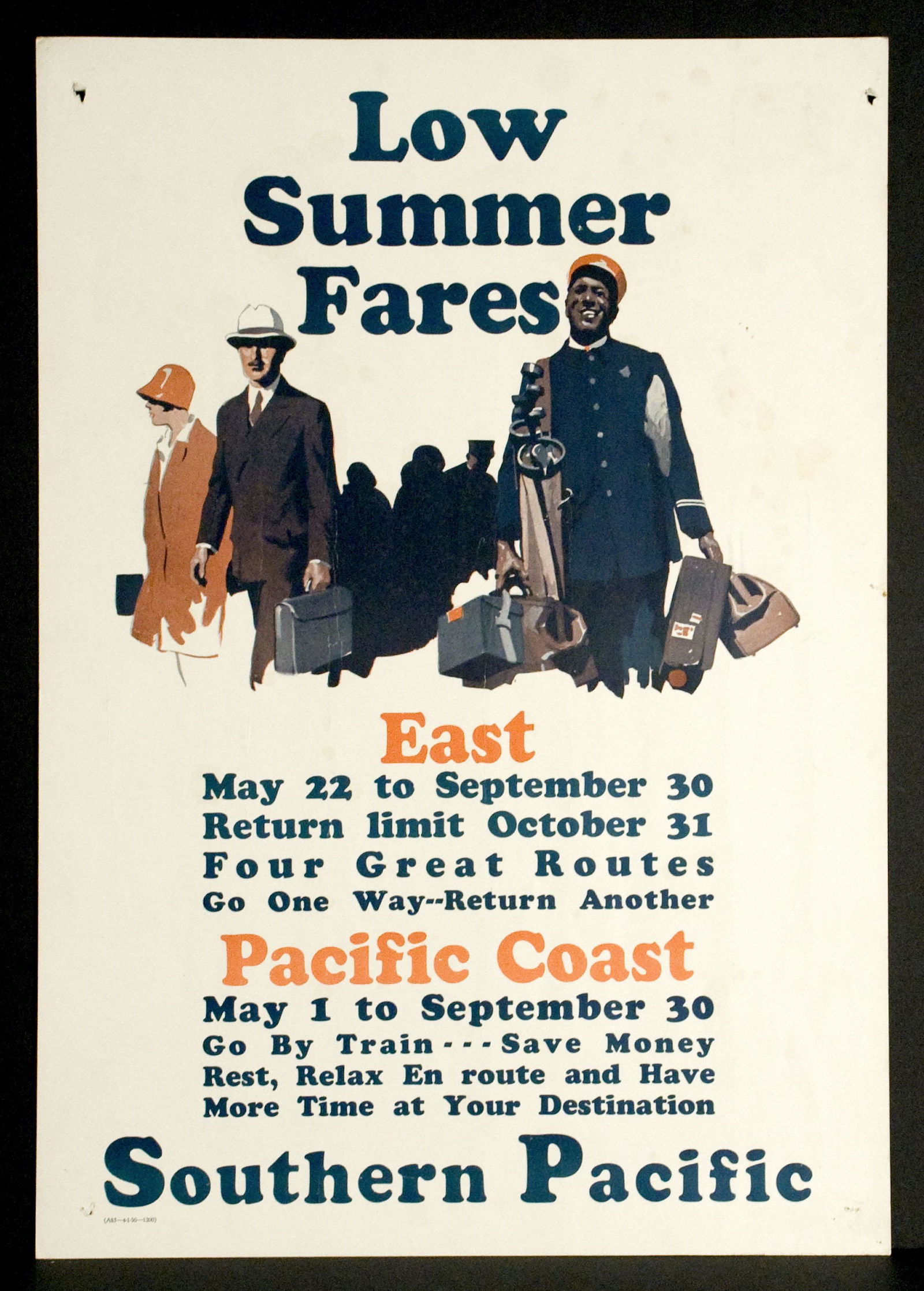 Low Summer Fares / Southern Pacific Railroad Travel (1 of 1)