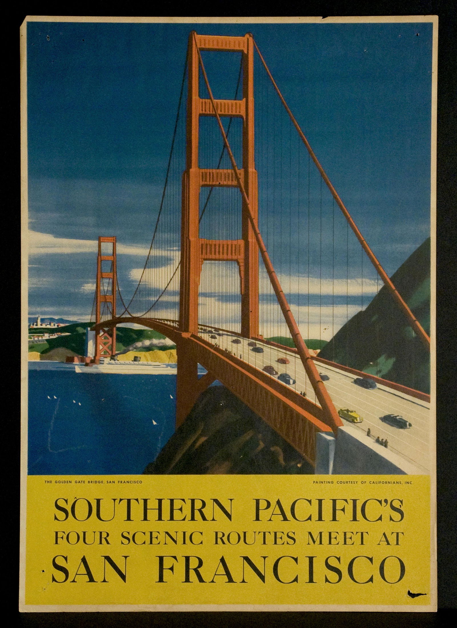 San Francisco / Southern Pacific Railroad Travel Poster (1 of 1)