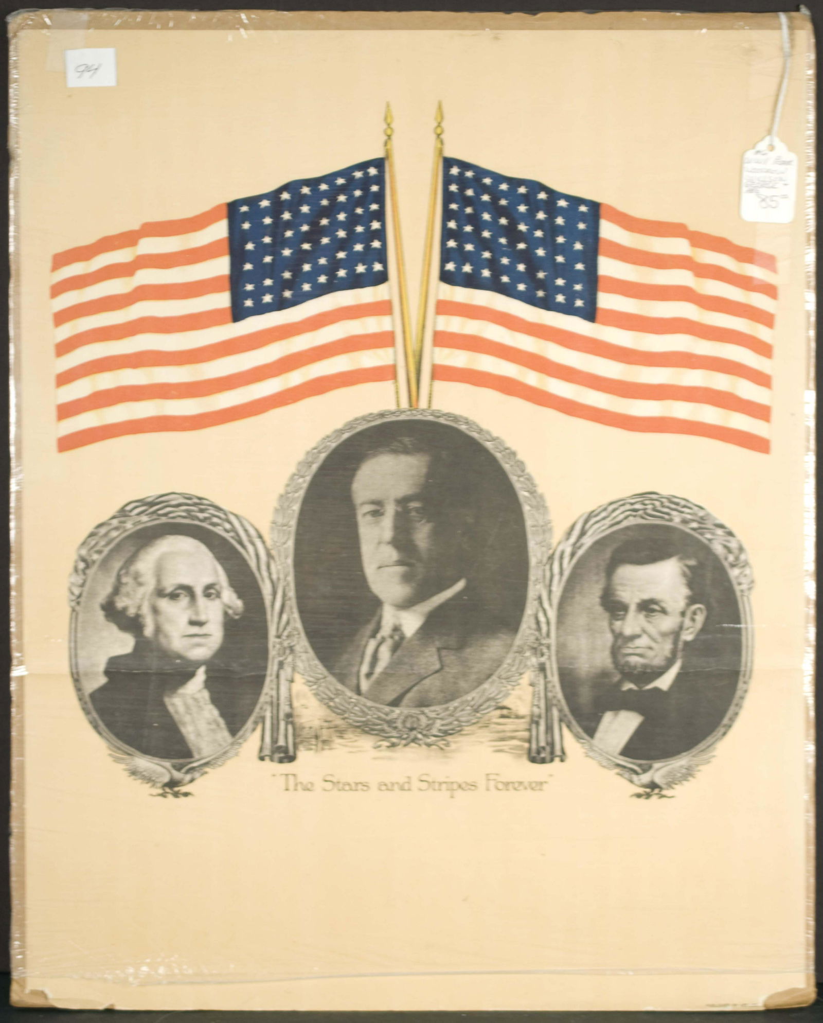 Washington, Lincoln, and Wilson Political Poster (1 of 1)