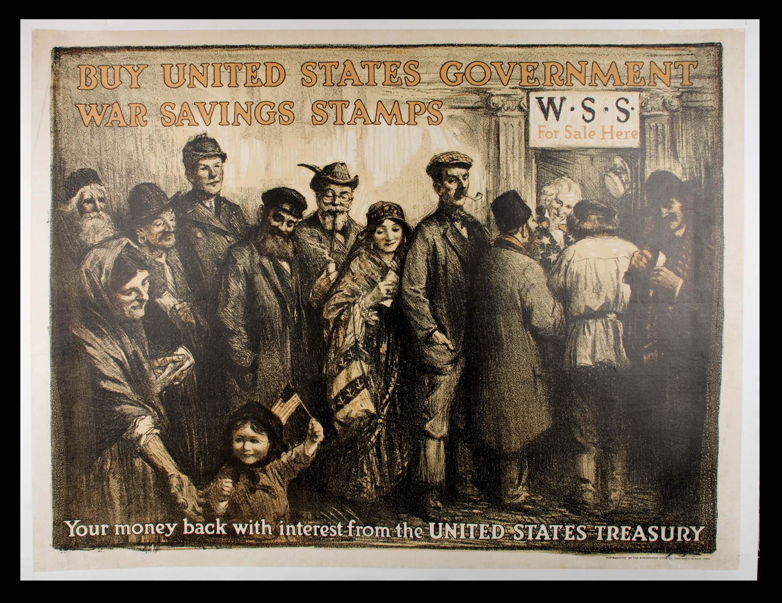 Buy US Government War Savings Stamps Poster (1 of 1)