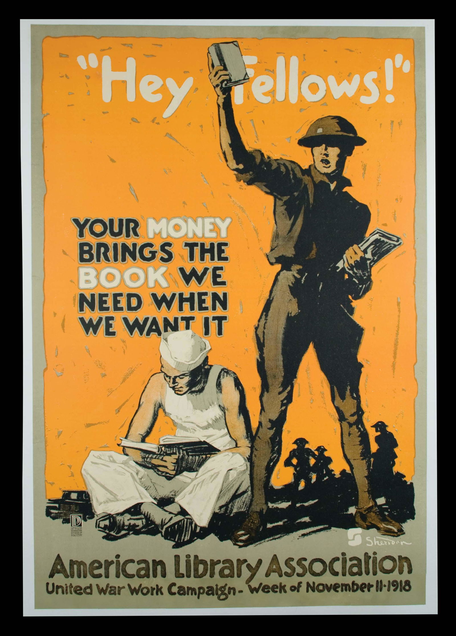 Hey Fellows WWl Poster (1 of 1)