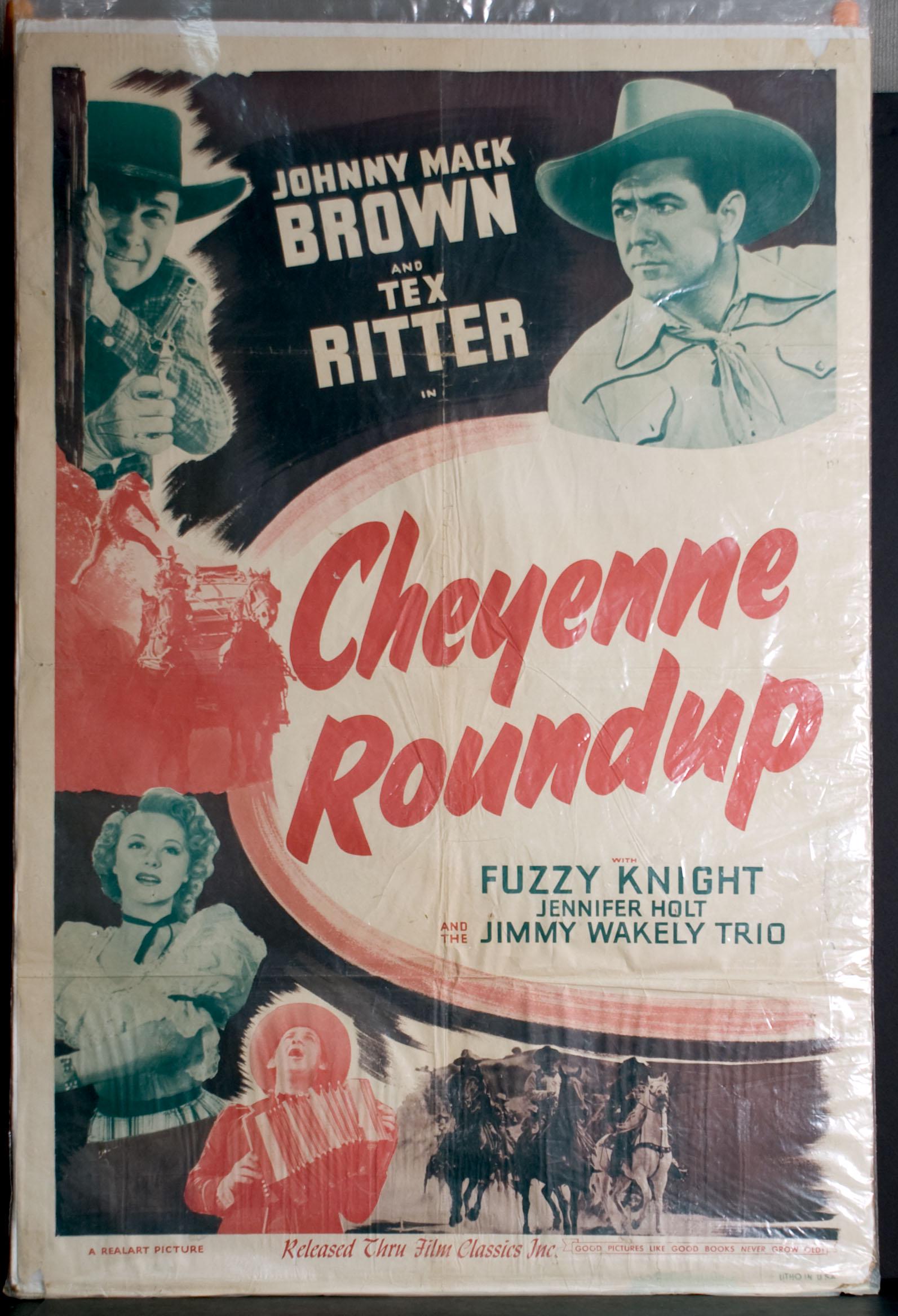 Cheyenne Round Up Movie Poster (1 of 1)