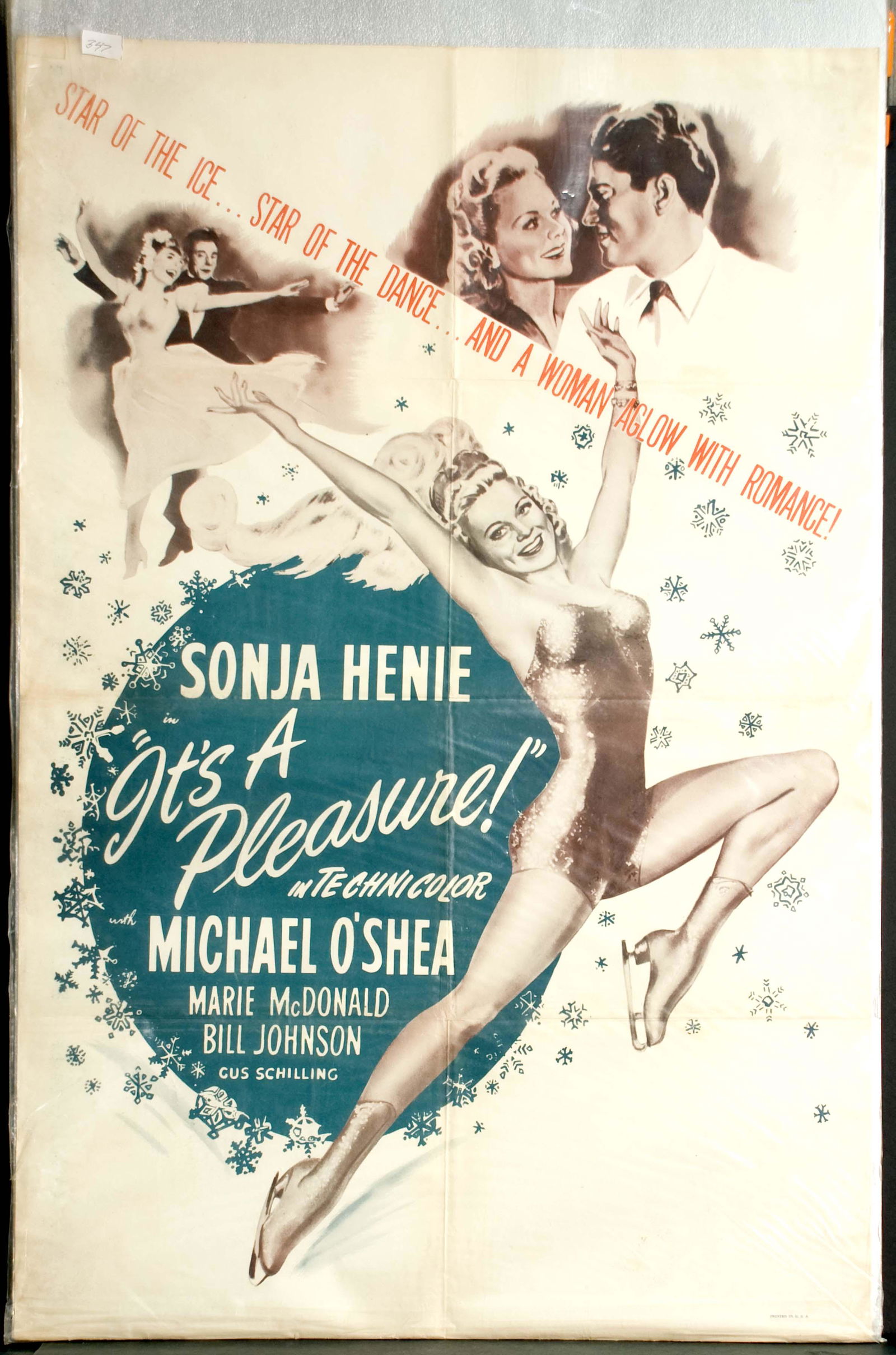 It's a Pleasure Movie Poster, 1945 (1 of 1)