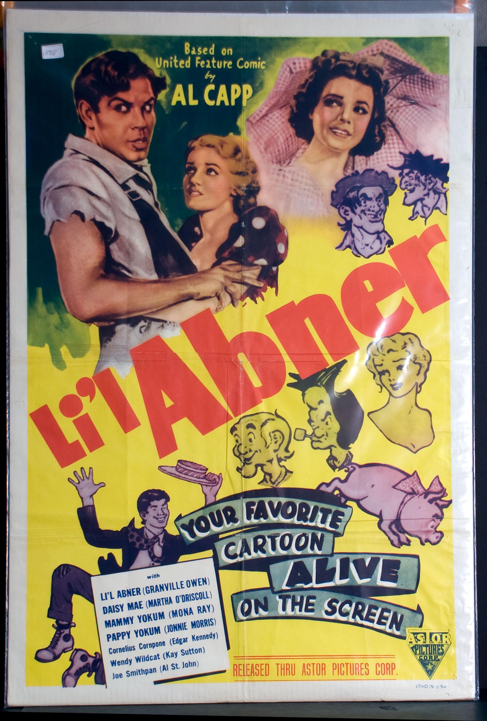 Li'l Abner Movie Poster, 1947 (1 of 1)