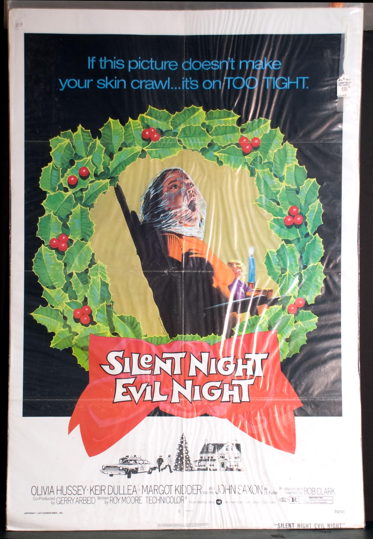 Silent Night, Evil Night Movie Poster, 1974 (1 of 1)