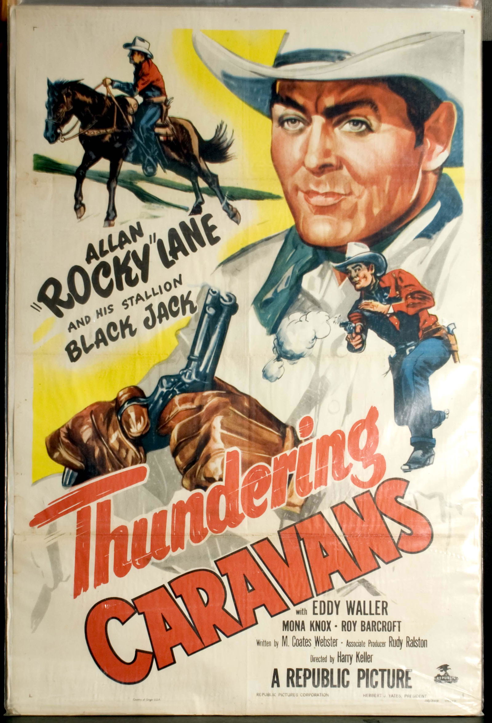 Thundering Caravans Movie Poster, 1952 (1 of 1)