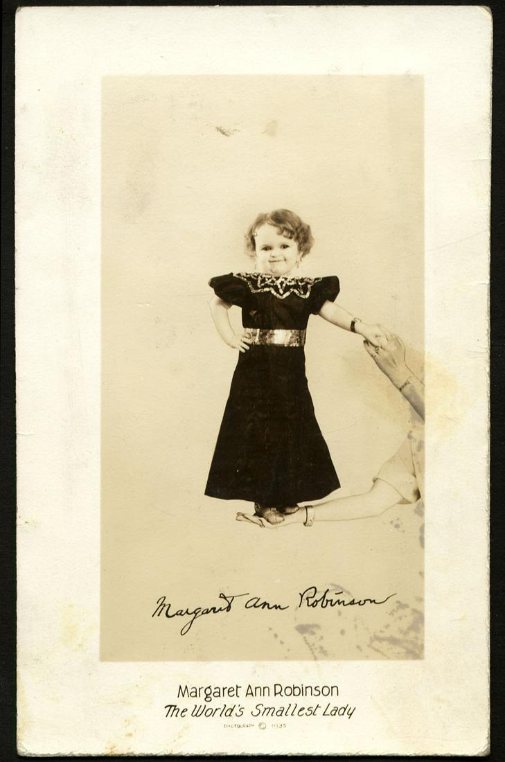 RPPC - Circus - The World's Smallest Lady (1 of 1)