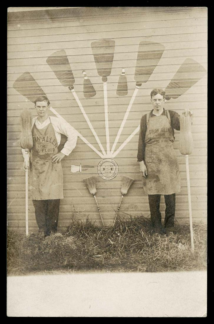RPPC - Occupations - Broom Factory Workers (1 of 1)