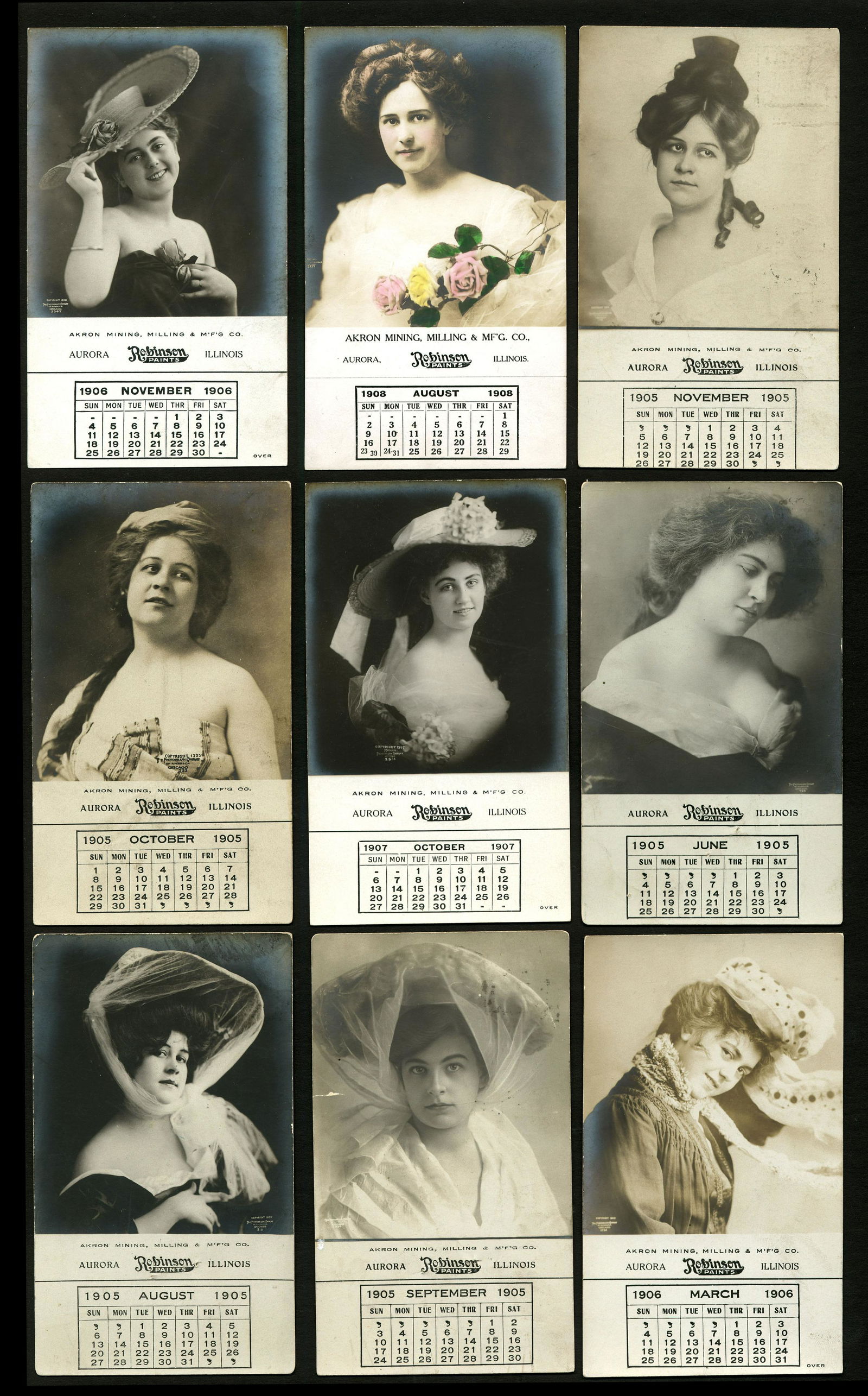 RPPC - Women - Calendar Cards (1 of 1)