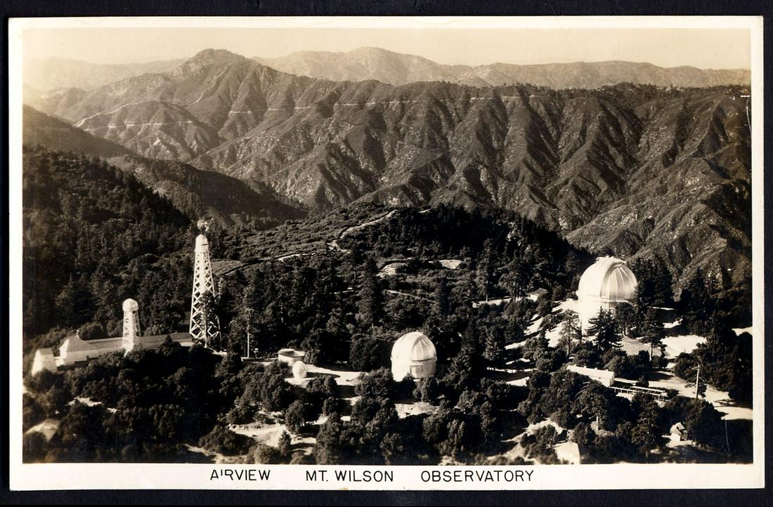 RPPC - USA Views - Mt. Wilson Observatory (1 of 1)