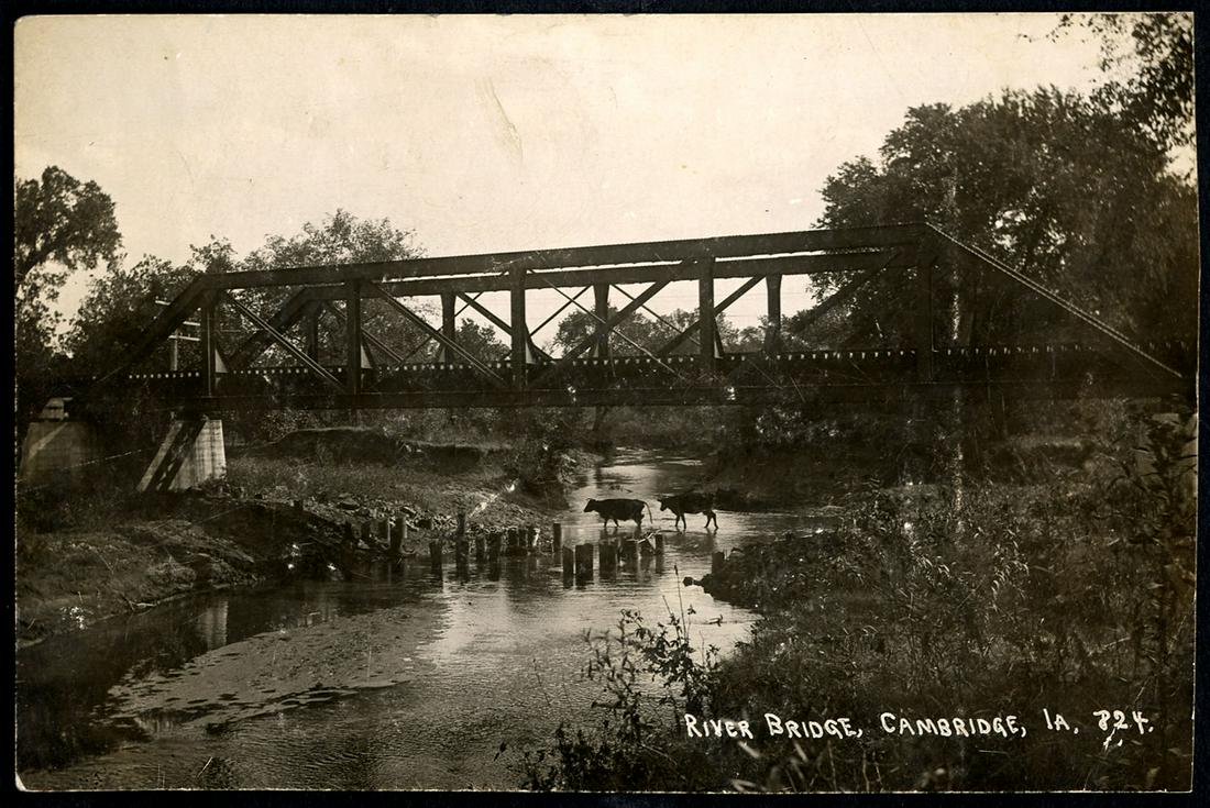 RPPC - USA Views - Cambridge, Iowa (1 of 1)