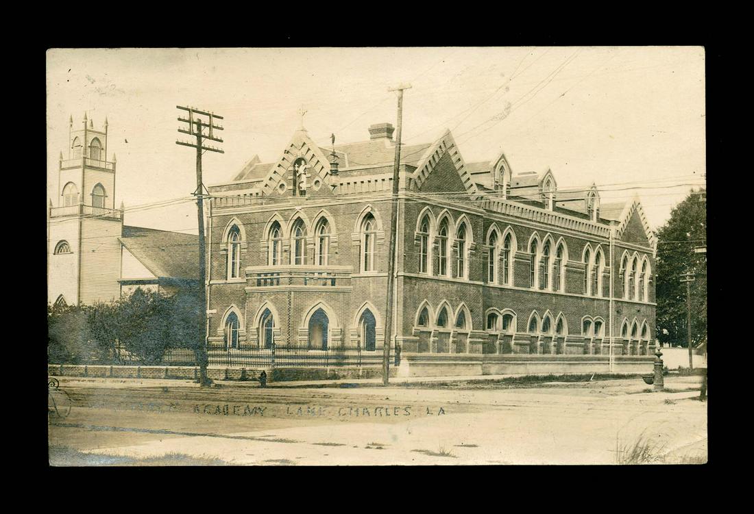 RPPC - USA Views - Lake Charles, LA, c.1907 (1 of 1)