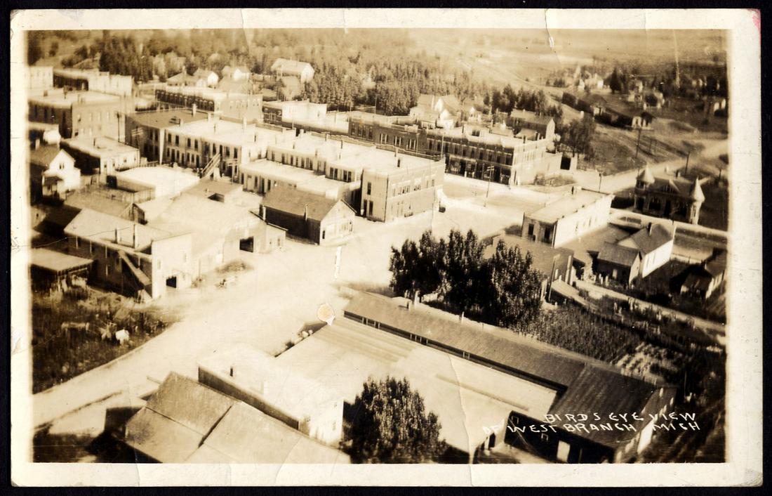 RPPC - USA Views - West Branch, Michigan (1 of 1)