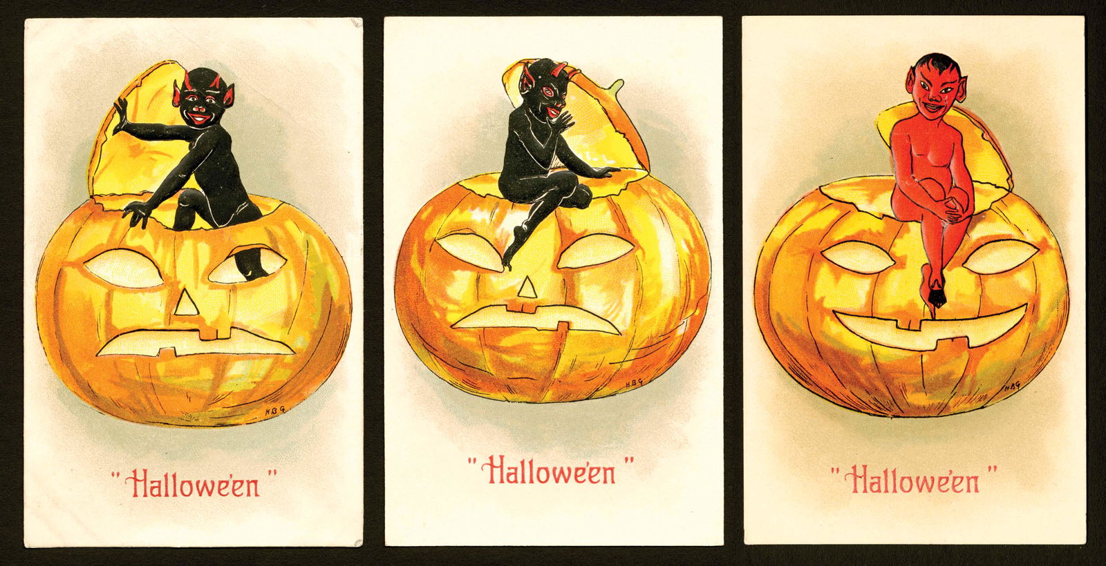 Halloween Greetings, Leubrie and Elkus, Series 2216 (1 of 1)
