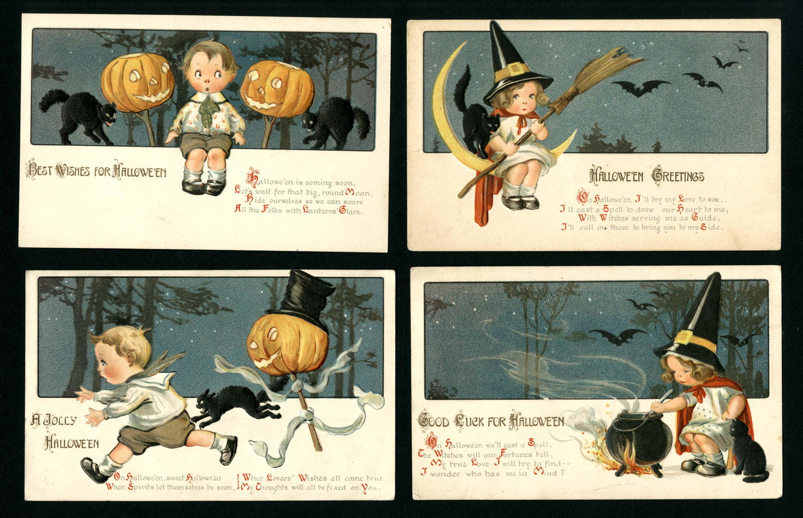 Halloween Greetings, Witches, Cats, More (1 of 1)