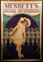 Messett's Musical Entertainers - Blue Lettering (1 of 1)