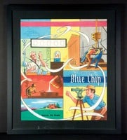 Pinball Machine Original Artwork - Blue Chip Industry (1 of 1)