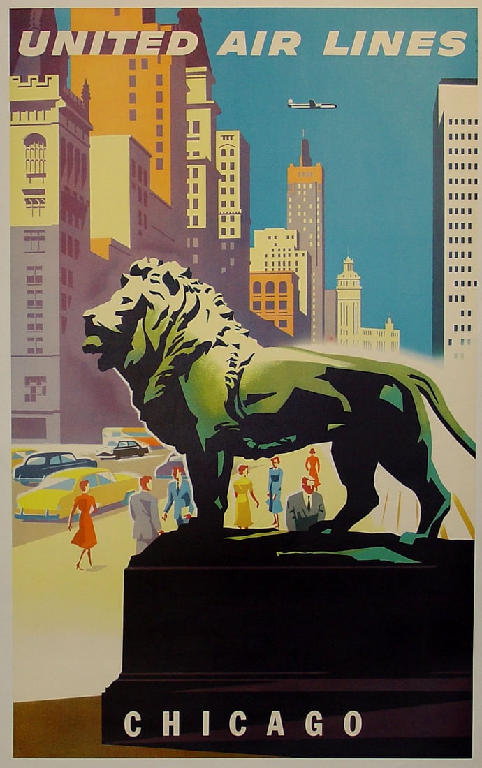 United Air Lines - Chicago. (1 of 1)