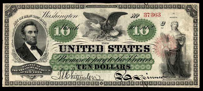 Large Size Type Notes ; Legal Tender (1 of 2)