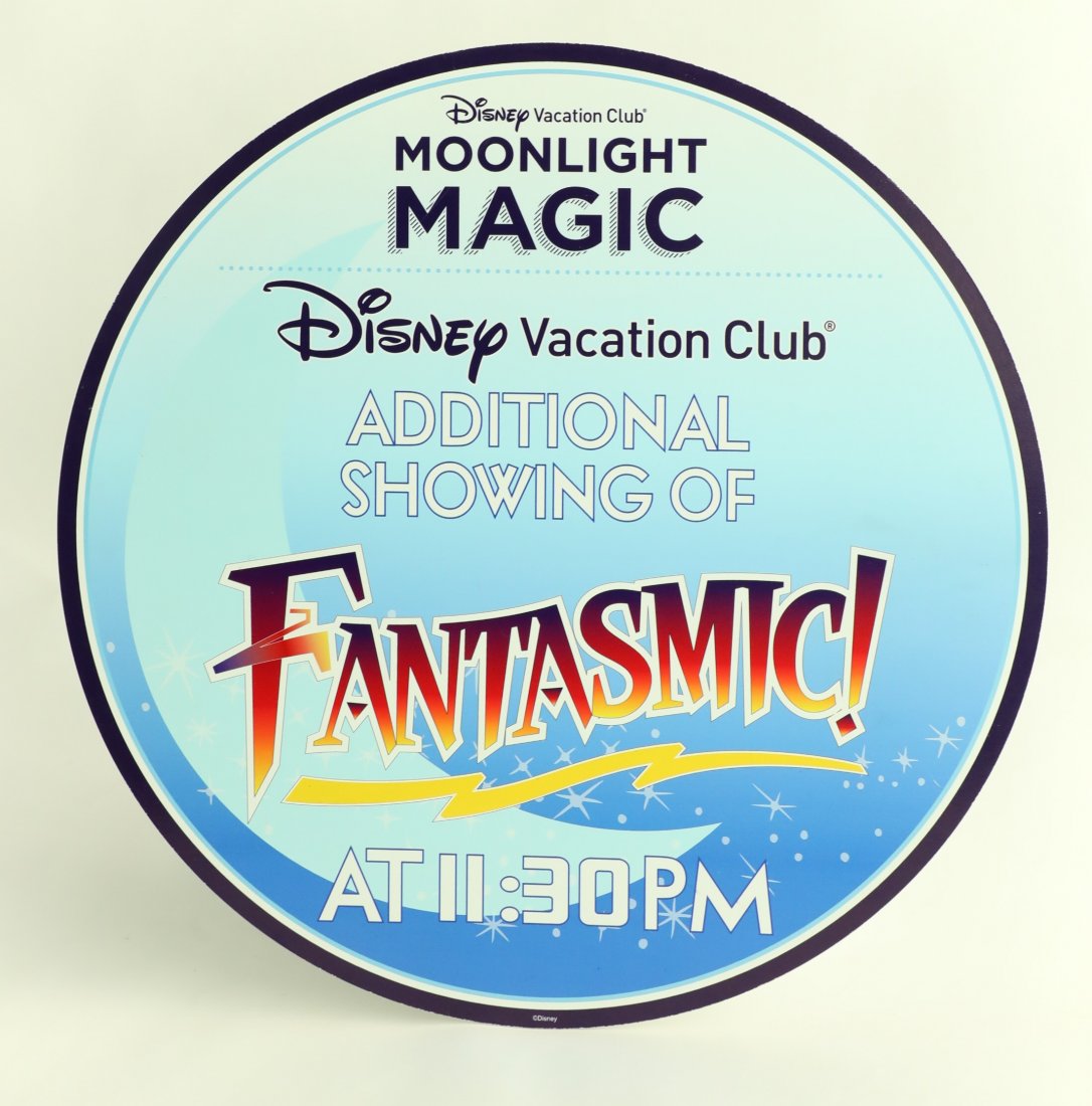 Disneyland Fantasmic Sign (1 of 1)