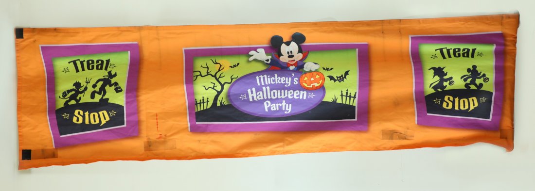 Mickey's Not So Scary Halloween Party Banner Disneyland (1 of 1)