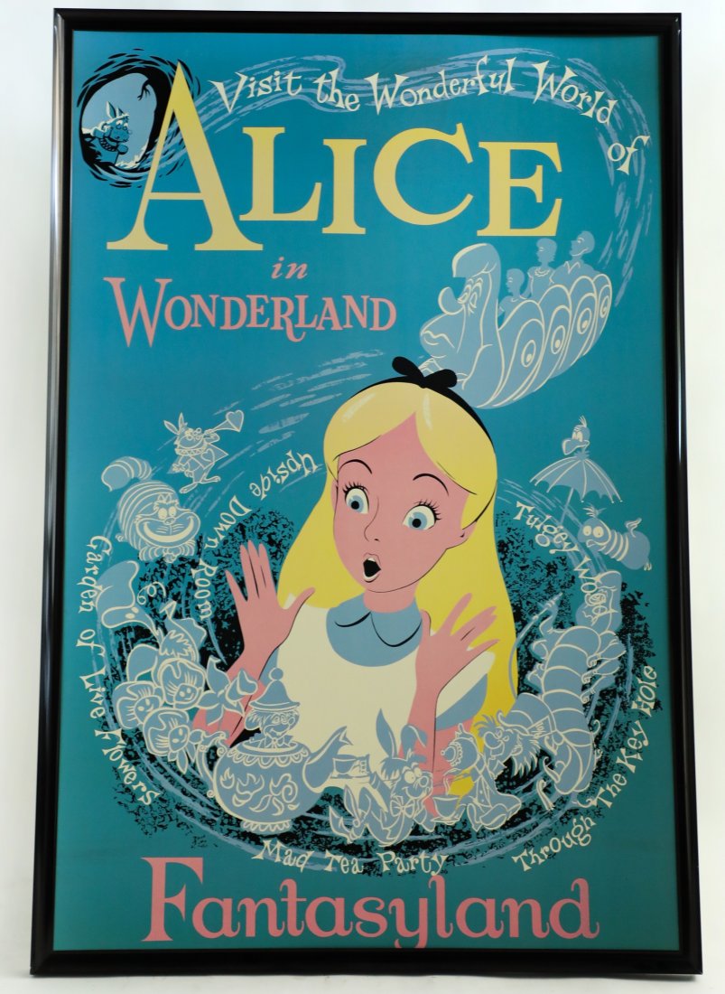 Alice in Wonderland Attraction Poster (1 of 1)