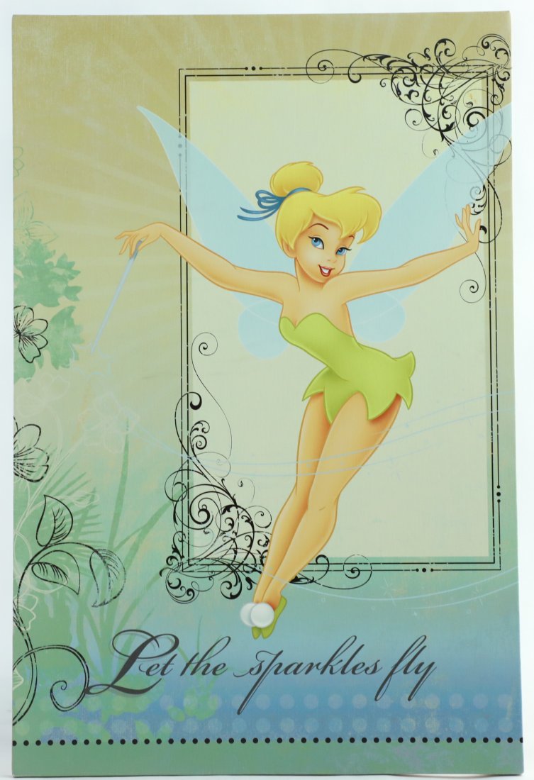 Tinker Bell Canvas Sign Downtown Disney and Retail Shop (1 of 1)