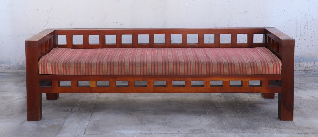 Grand Californian Hotel Wooden Sofa (1 of 2)