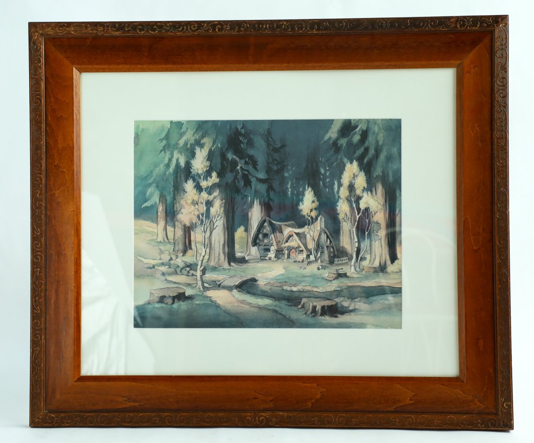 Grand Californian Wall Art Snow White Cottage (1 of 1)