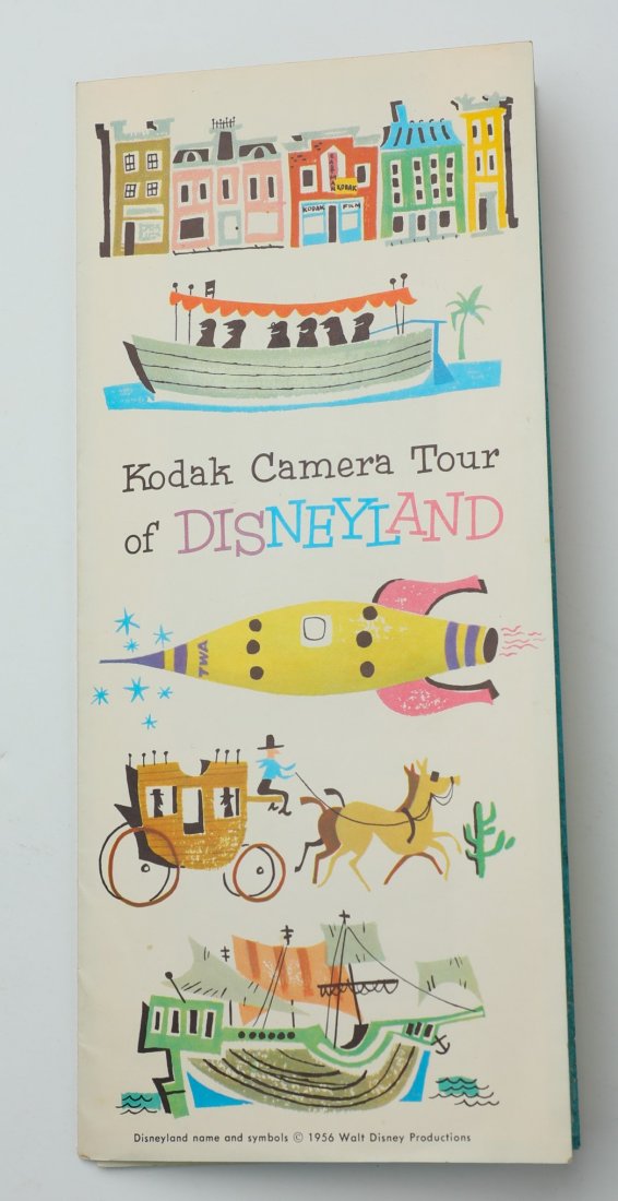 1956 Kodak Camera Tour of Disneyland Guide (1 of 4)