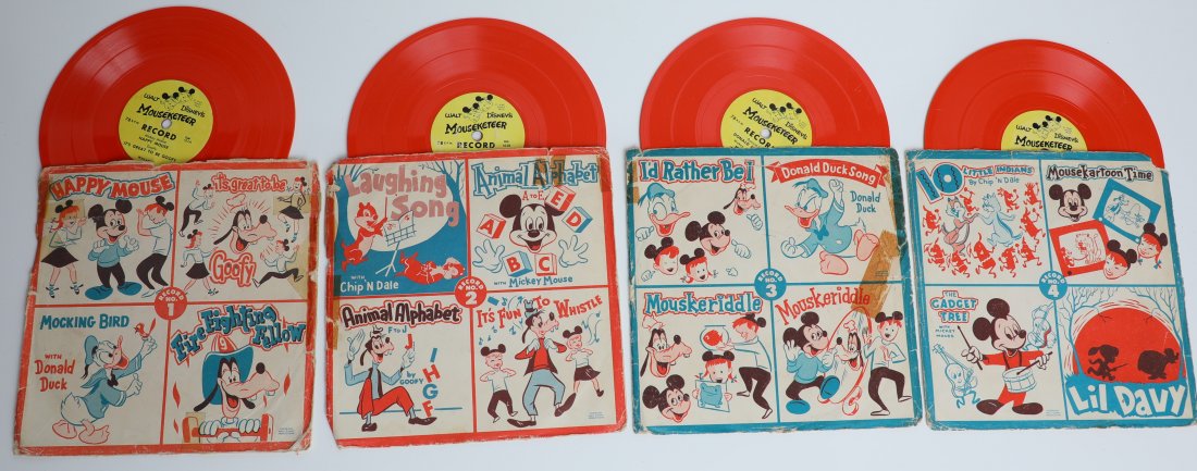 1956 General Mills & Mouseketeers Promotional Records: 1956 General Mills Promotional Mouseketeers Records. The only way you could obtain these records were by mailing out the promotional coupons that were attached to Wheaties boxes, along with .25 cents 