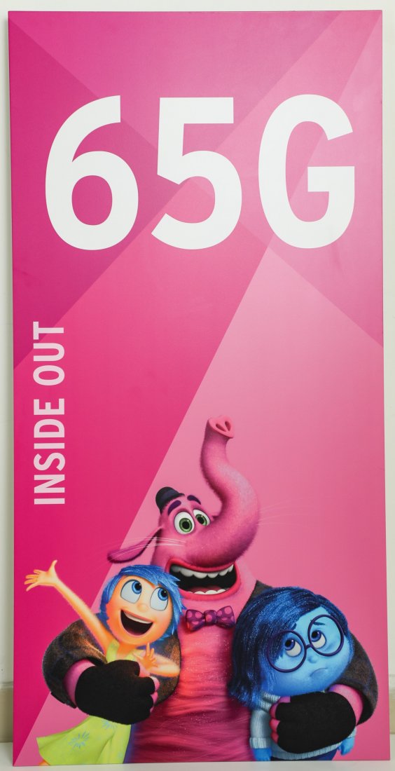 Disneyland Parking Lot Sign Inside Out (1 of 1)