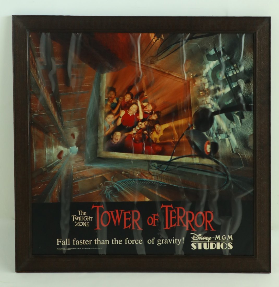 Twilight Zone Tower of Terror Promo Poster WDW (1 of 5)