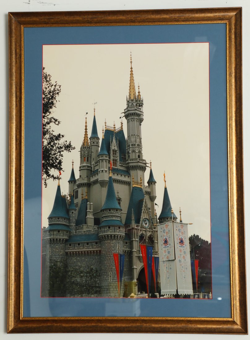 Walt Disney World Castle Promotional Photo Framed (1 of 2)