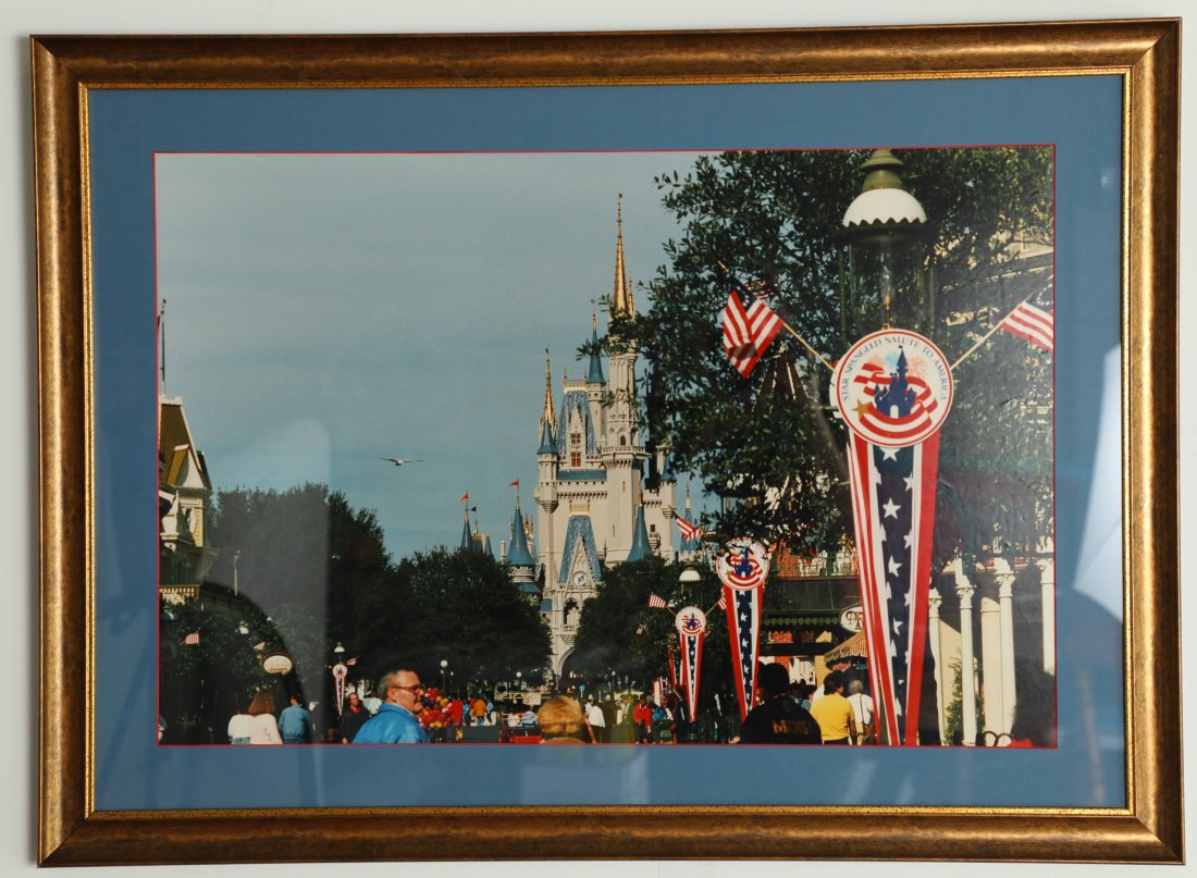 Walt Disney World Castle Promotional Photo Framed (1 of 2)
