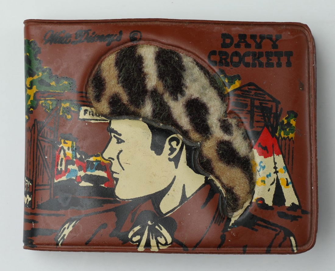 1950's Davy Crockett Kids Wallet Disneyland (1 of 4)