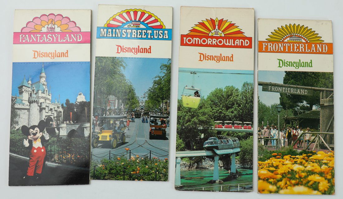 Vintage Disneyland Postcard Booklets (1 of 6)