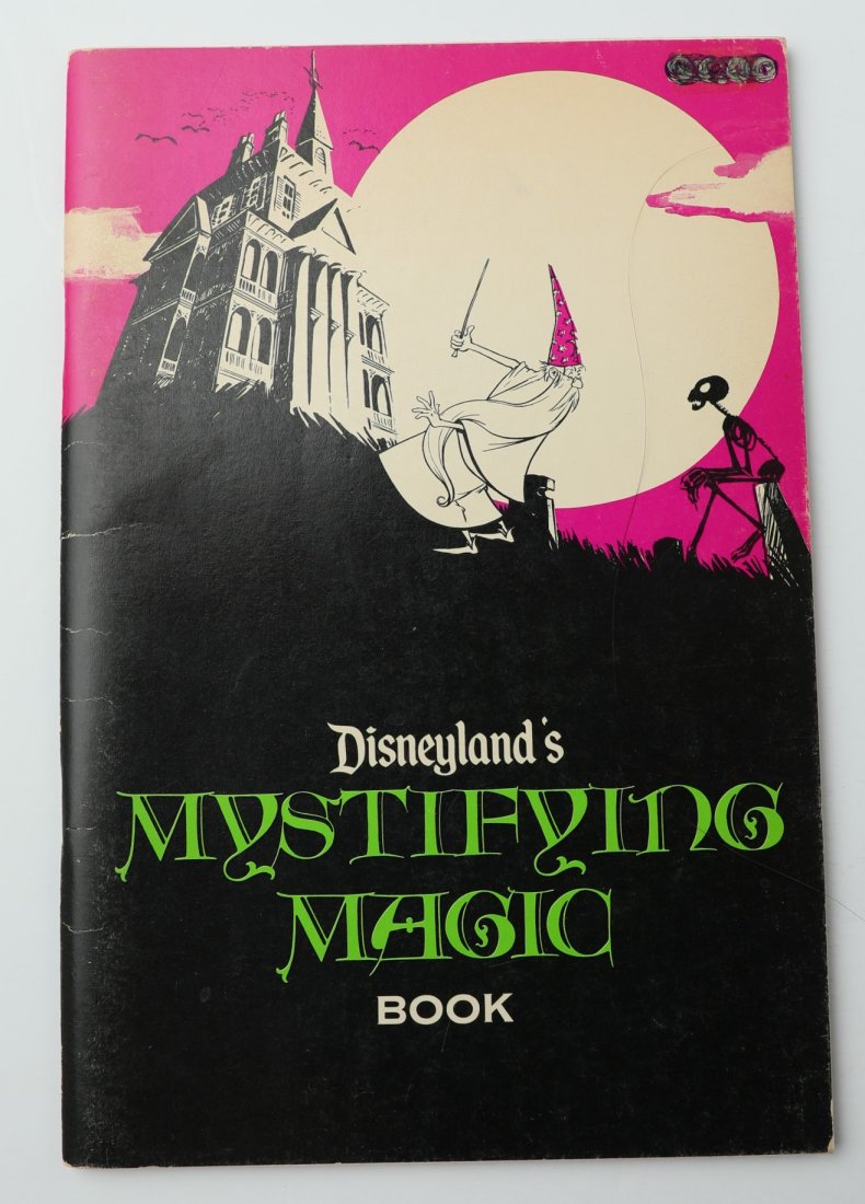 1970 Haunted Mansion Mystifying Magic Book Rare (1 of 2)