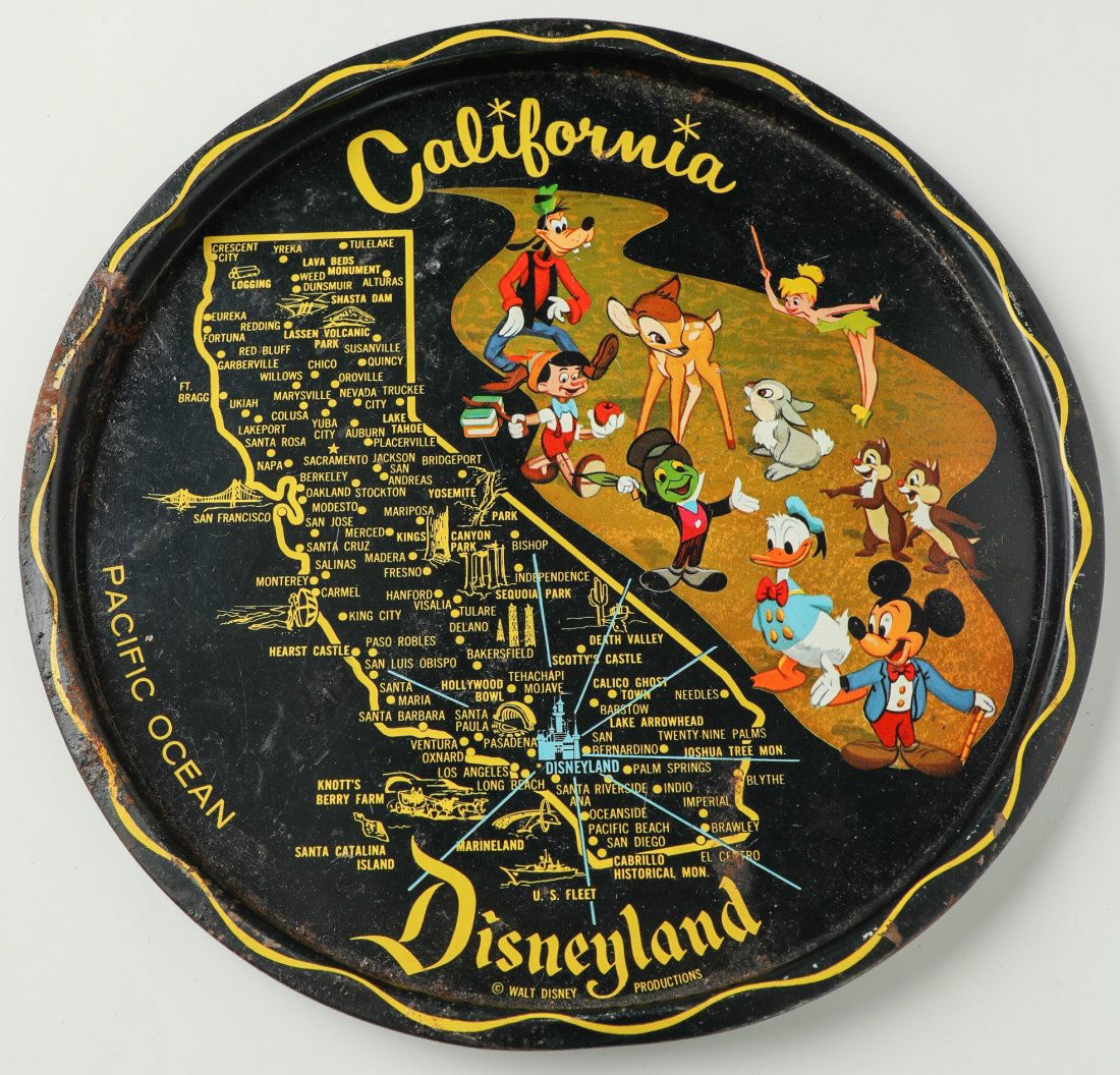 1960's Disneyland Tray (1 of 3)