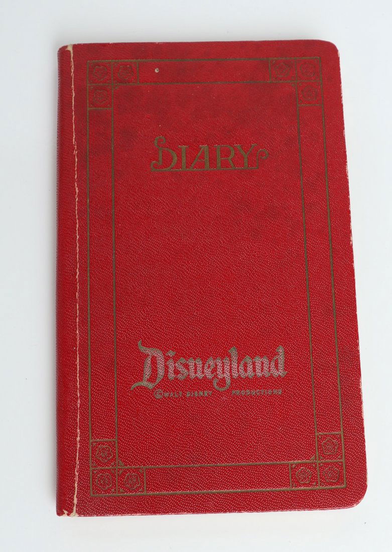 1950's Disneyland Diary Souvenir (1 of 3)