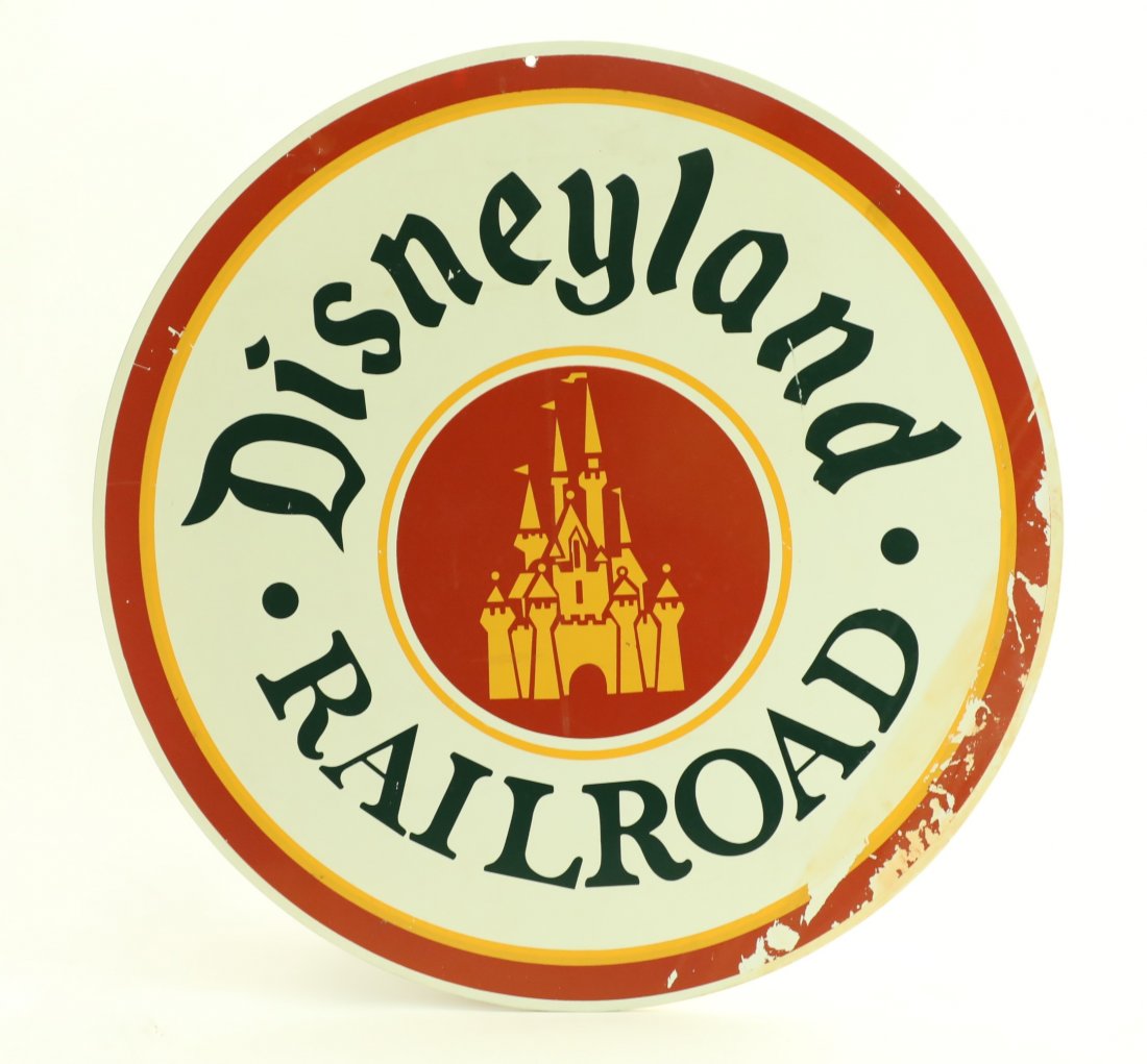 Main Street Train Station Railroad Sign - Disneyland (1 of 2)