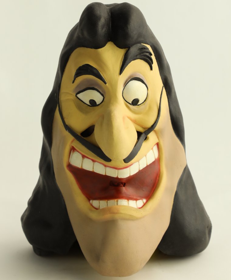 Captain Hook Character Mask Disneyland Souvenir (1 of 3)
