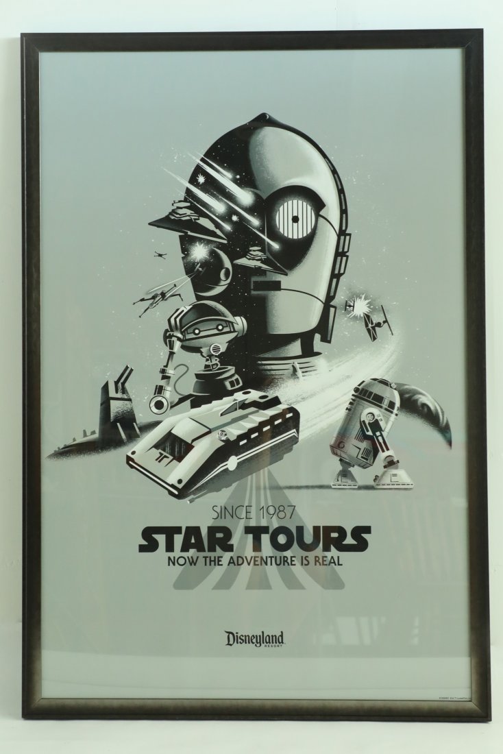 Star Tours Silkscreen Attraction Poster Disneyland (1 of 6)