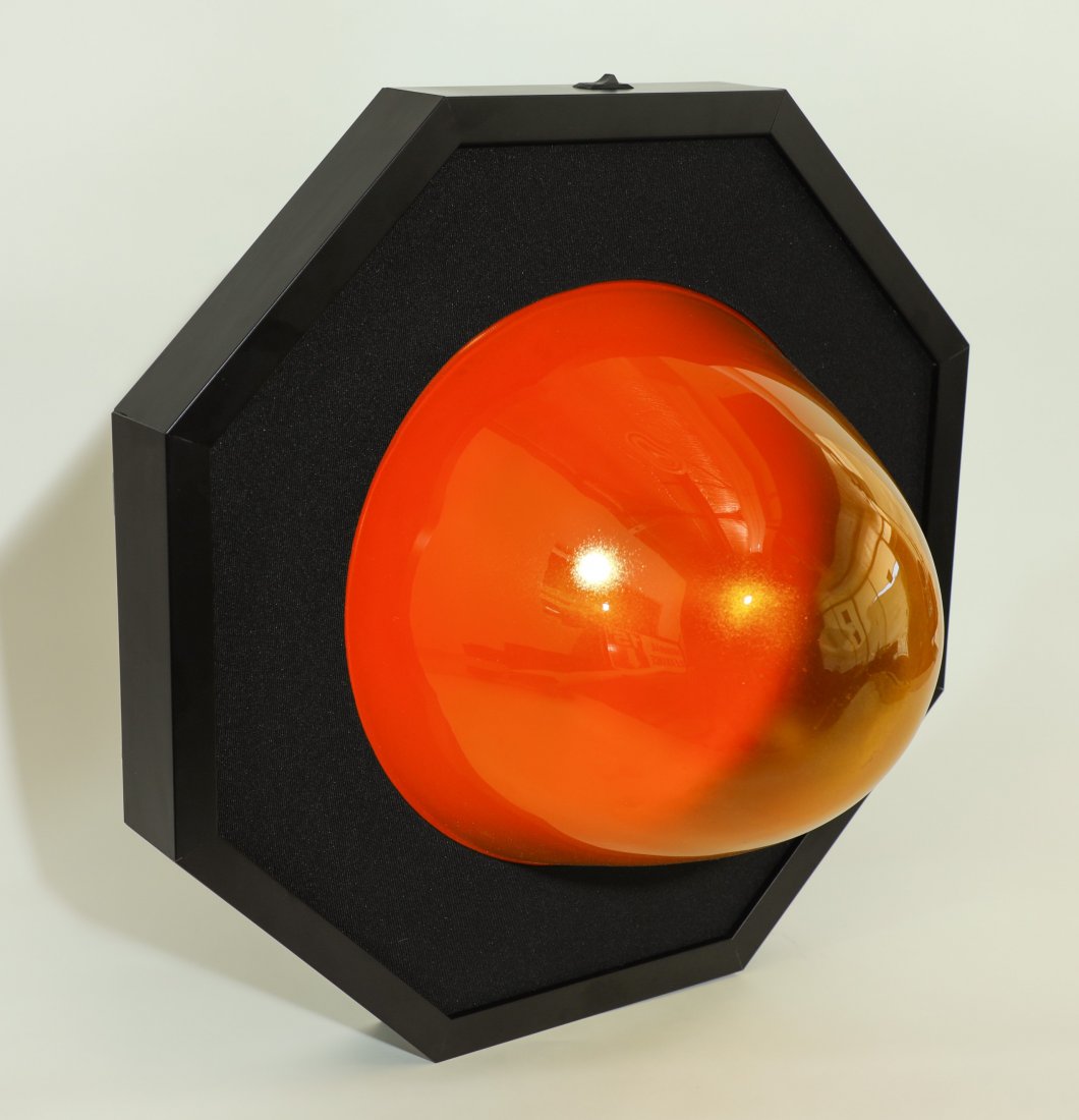 Rocket Jets Front Nose Display: This is not an original Front Nose to a Rocket Jet, however this was made from an original Rocket Jet front nose mold. Custom framed and mounted. Has a light switch so that you can light up the front 
