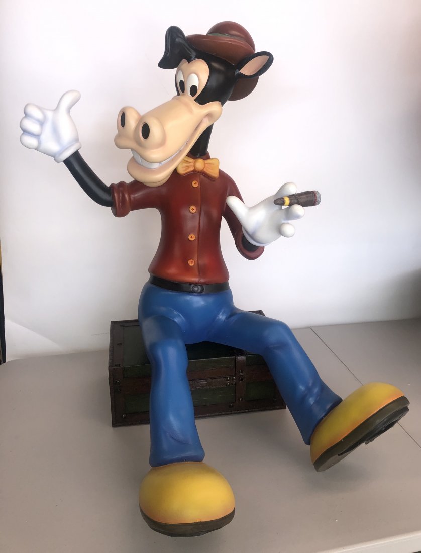 Rare Lifesize Horace Horsecollar Statue (1 of 10)