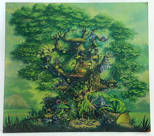 Disney Tinker Bell Pixie Hollow Concept Art Print (1 of 1)