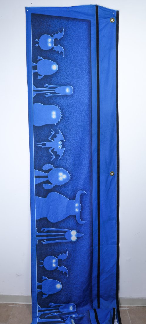 Disney DCA Halloween Monsters University Banner (1 of 1)