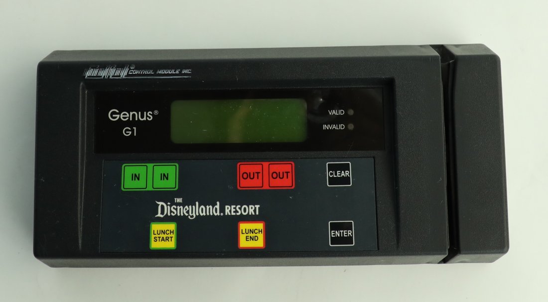 Disneyland Resort Cast Member Work Clock II (1 of 1)